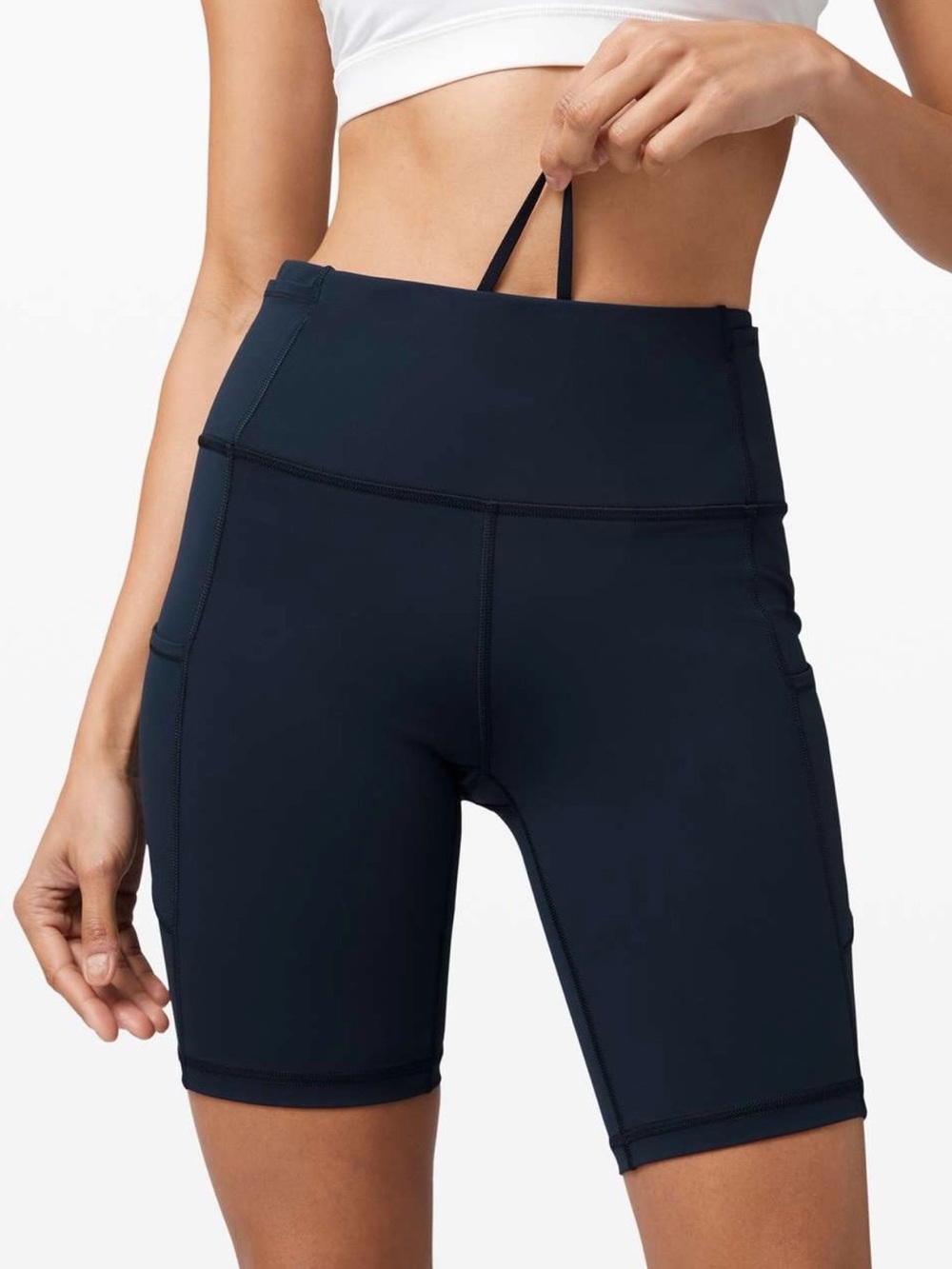 Lululemon Align Shorts High Rise Biker
Blue Women’s Size: 4